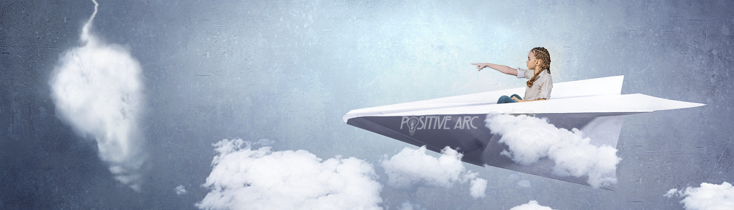 Dreaming to become pilot. Mixed media